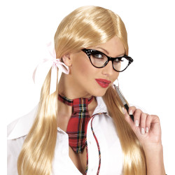 Retro čierne dámske okuliare